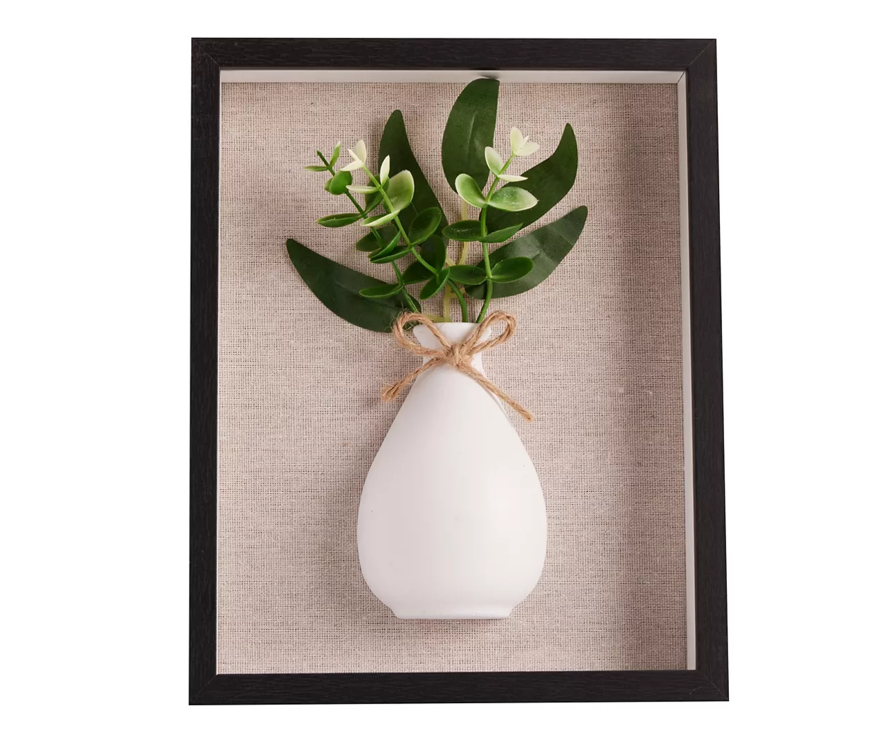 Vase & Greenery Framed Decor 1 Vase & Greenery Framed Decor