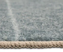 Rainbow Blue Stripe Runner Rug, (2' X 5') -Home Decor Store 810620452 A8 4