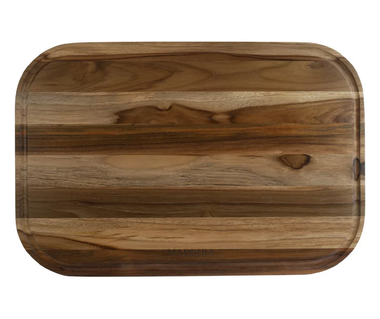 Madeira Teak Wood Carving Board, (12" X 16") 1 Madeira Teak Wood Carving Board, (12" X 16")