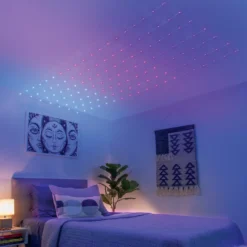 Ceiling LED Curtain Light Set, (3.5' X 6') 8 Ceiling LED Curtain Light Set, (3.5' X 6') -Home Decor Store 810621599 A0 2