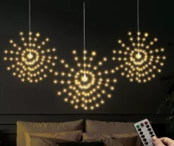 Glow-Up Warm White LED Firework Light With Remote 6 Glow-Up Warm White LED Firework Light With Remote -Home Decor Store 810621602 A0 2