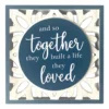 "A Life They Loved" Cut-Out Box Plaque