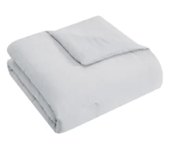 Light Gray Stitch-Tufted Comforter Set -Home Decor Store 810641784 810641783 A8 4