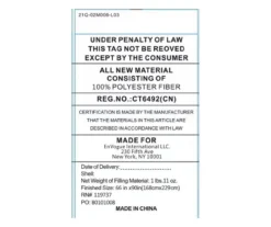 Farnham White & Terra-Cotta Tufted Twin XL 2-Piece Comforter Set -Home Decor Store 810666884 G0 3