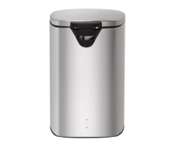 Stainless Steel 10.5-Gal. Rectangular Pedal Soft-Close Trash Can 13 Stainless Steel 10.5-Gal. Rectangular Pedal Soft-Close Trash Can -Home Decor Store 810669727 A0 6