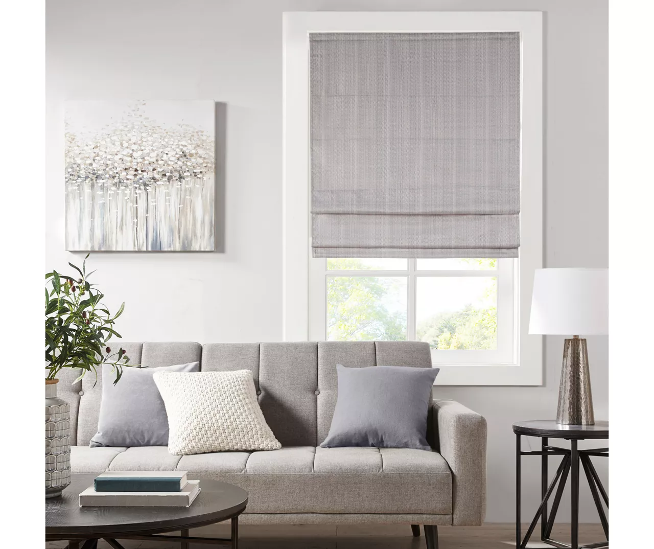 Paxton Room-Darkening Cordless Roman Shade 6 Paxton Room-Darkening Cordless Roman Shade - Image 6