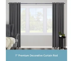 Kenney Weaver 1" Adjustable Curtain Rod -Home Decor Store 810679512 A0 02