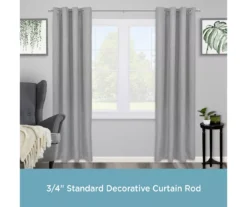 Kenney Marble 3/4" Adjustable Curtain Rod -Home Decor Store 810679535 A0 02