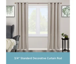 Kenney Marble 3/4" Adjustable Curtain Rod -Home Decor Store 810679537 A0 02