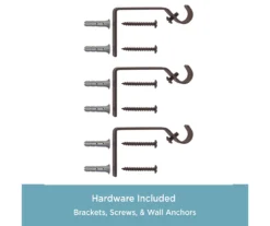 Kenney Marble 3/4" Adjustable Curtain Rod -Home Decor Store 810679537 A0 05