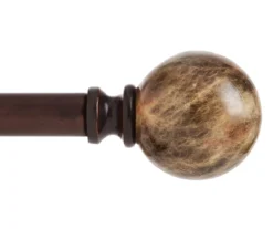 Kenney Marble 3/4" Adjustable Curtain Rod