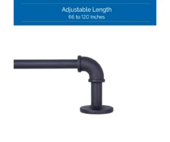 Sun Zero Bronn 3/4" Wrap Adjustable Curtain Rod -Home Decor Store 810679545 A0 03