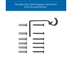 Sun Zero Bronn 3/4" Wrap Adjustable Curtain Rod -Home Decor Store 810679545 A0 06