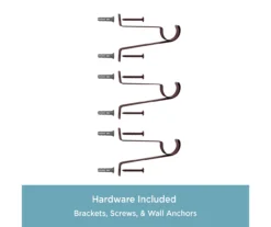 Riley Chocolate 1" Adjustable Curtain Rod, (30"-84") 13 Riley Chocolate 1" Adjustable Curtain Rod, (30"-84") -Home Decor Store 810679564 A0 07