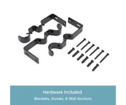 Kenney Mission 1" Adjustable Double Curtain Rod -Home Decor Store 810679570 A0 05