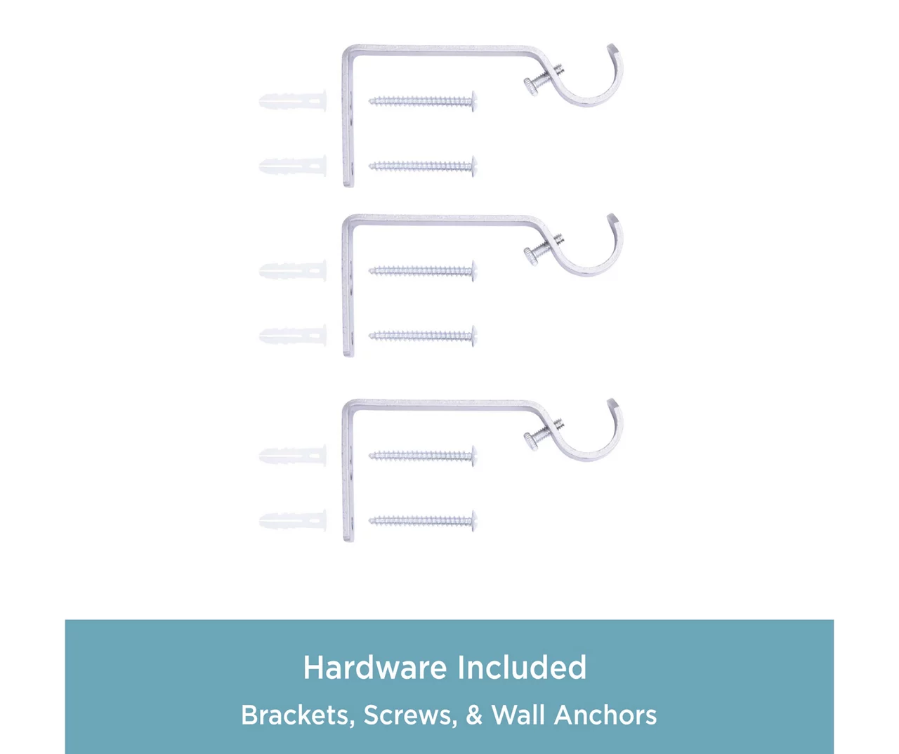 Kenney Mission 3/4" Adjustable Curtain Rod 6 Kenney Mission 3/4" Adjustable Curtain Rod - Image 6