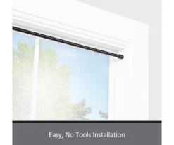 Kenney Fast Fit 4-Piece 7/16" Adjustable Tension Curtain Rod Set, (28"-48") -Home Decor Store 810679602 A0 06