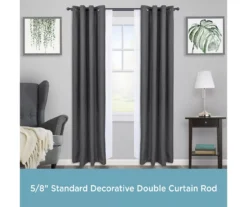 Kenney Wakefield Adjustable Double Curtain Rod -Home Decor Store 810679631 A0 02