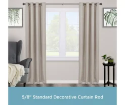 Kenney Ball 5/8" Adjustable Curtain Rod -Home Decor Store 810679638 A0 02