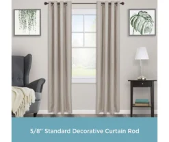 Kenney Ball 5/8" Adjustable Curtain Rod -Home Decor Store 810679639 A0 02