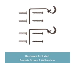 Kenney Ball 5/8" Adjustable Curtain Rod -Home Decor Store 810679639 A0 05